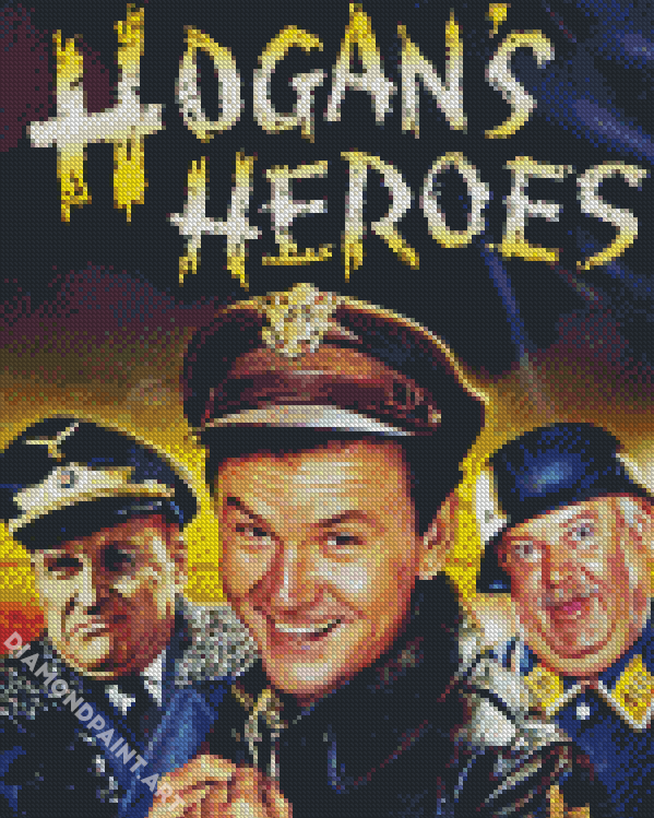 hogans Heroes Poster Diamond Painting