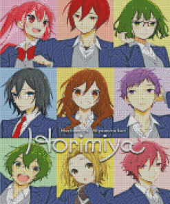 Horimiya Anime Serie Diamond Painting