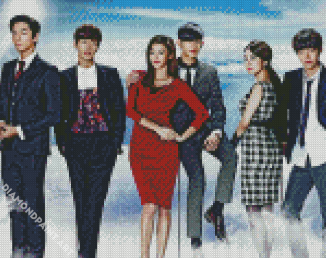 My Love From The Star Serie Characters Diamond Painting