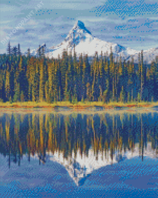 Nicolet National Forest Mt Washington Diamond Painting