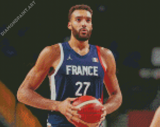 Rudy Gobert French Basketballer Diamond Painting