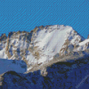 Snowy Italian Mountain Gran Paradiso Diamond Painting