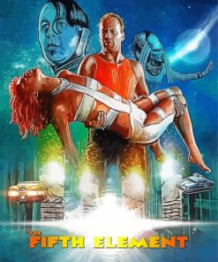 The Fifth Element Movie Poster Diamond Painting