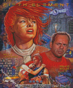 The Fifth Element Poster Diamond Painting