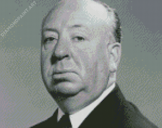 Alfred Hitchcock Filmmaker Diamond Painting