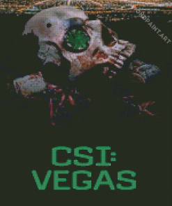 CSI Vegas Poster Diamond Painting