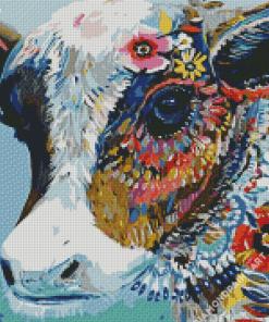 Colourful Cattle Diamond Painting