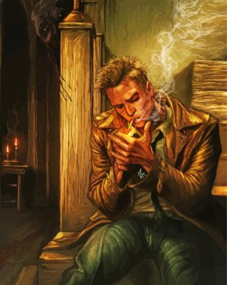 Constantine Smoking Diamond Painting