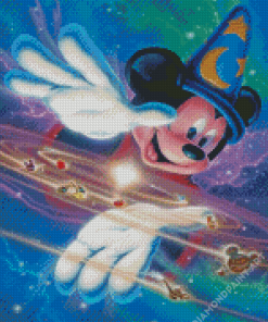 Fantasia Mickey Mouse Diamond Painting