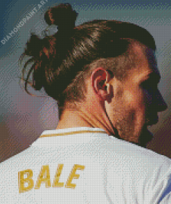 Gareth Bale Player Side Face Diamond Painting