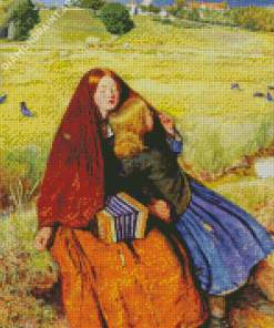 John Everett Millais The Blind Girl Diamond Painting