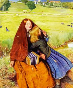 John Everett Millais The Blind Girl Diamond Painting