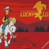 Lucky Luke Poster Diamond Painting