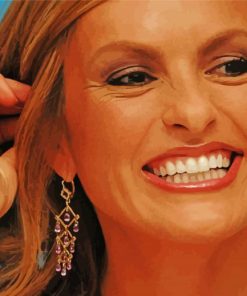 Mariska Hargitay Smiling Diamond Painting