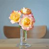 Peace Roses In Vase Diamond Painting
