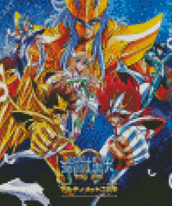 Saint Seiya Anime Poster Diamond Painting