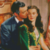 Scarlett O'Hara And Rhett Butler Gone With The Wind Diamond Painting