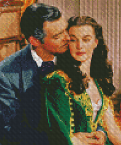 Scarlett O'Hara And Rhett Butler Gone With The Wind Diamond Painting