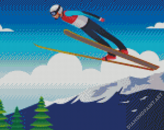 Ski Jump Arts Diamond Painting