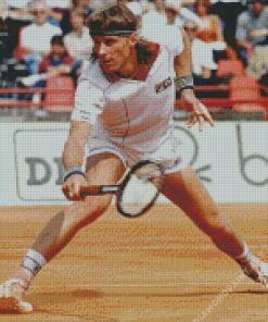 Tennis Player Bjorn Borg Diamond Painting