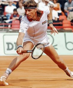 Tennis Player Bjorn Borg Diamond Painting