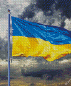 Ukraine Flag Diamond Painting