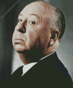 Aesthetic Alfred Hitchcock Diamond Painting