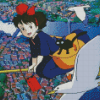 Aesthetic Kiki Delivery Service Diamond Painting