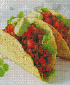 Aesthetic Tasty Tacos Diamond Painting