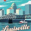 Louisville City Poster Diamond Painting