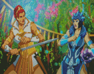 Masters Of The Universe Characters Diamond Painting
