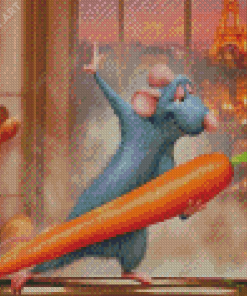 Ratatouille Movie Animation Diamond Painting