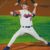 Auburn Tigers Baseball Team Player Diamond Painting