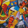 Abstract African Faces Art Diamond Painting