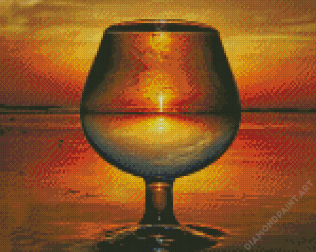 Aesthetic Sunset Through Glass Diamond Painting