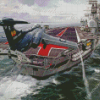 Aircraft Hms Ark Royal 5D Diamond Painting