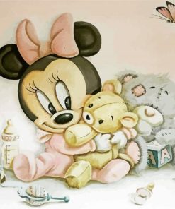 Baby Minnie Mouse Diamond Painting