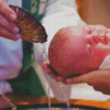 Baptism Cute Baby Diamond Painting