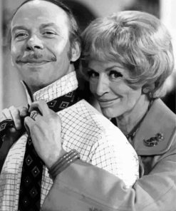 Black And White George And Mildred Sitcom Diamond Painting