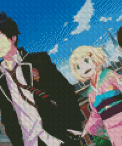 Blue Exorcist Characters Diamond Painting