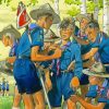 Boy Scouts Art Diamond Painting
