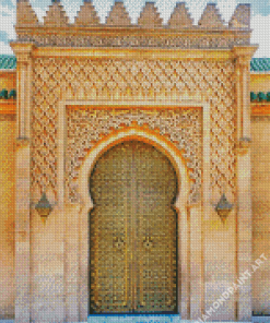 Castle Doors In Rabat Diamond Painting