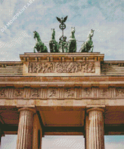 Close Up Brandenburg Gate Diamond Painting