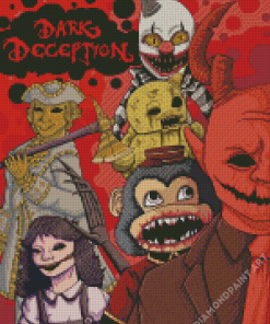 Dark Deception Horror Game Diamond Painting