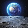 Earth Rise Space Diamond Painting
