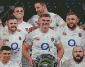 England National Rugby Champion Diamond Painting