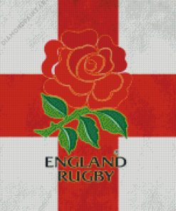 England National Rugby Logo Diamond Painting