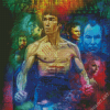 Enter The Dragon Characters Art 5D Diamond Painting