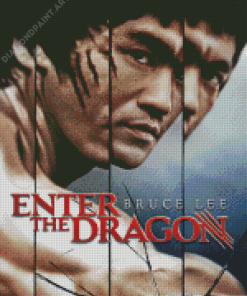Enter The Dragon Poster 5D Diamond Painting
