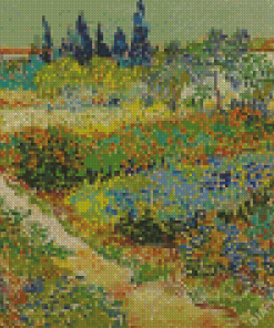 Garden At Arles Van Gogh Diamond Painting